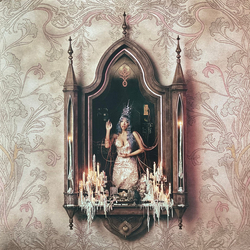 Melanie Martinez Hades Vinyl LP Black In Translucent Pink With White Splatter [Dirty Halo Pink]