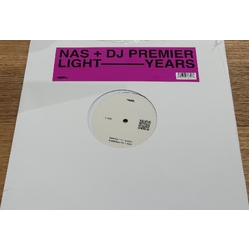 Nas / DJ Premier Light Years BLACK VINYL 2 LP MAGENTA STICKER