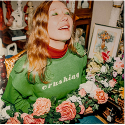 Julia Jacklin Crushing ORANGE VINYL LP SIGNED