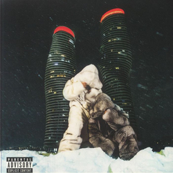 Drake / PARTYNEXTDOOR $ome $exy $ongs 4 U BLACK LIQUID FILL AND RED WHITE SPLATTER VINYL 2 LP