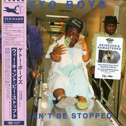 Geto Boys We Can't Be Stopped 35th anniversary LIMITED NUMBERED BLUE STEEL VINYL LP + OBI