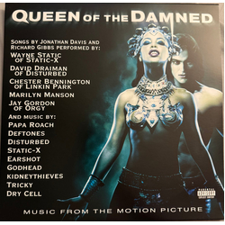 Various Queen Of The Damned Soundtrack ELECTRIC BLUE VINYL 2 LP