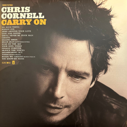 Chris Cornell Carry On LIMITED NUMBERED IVC CLUB EDITION YELLOW ORANGE MARBLE HELIACAL SUN VINYL 2 LP