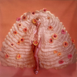 Remy Bond Backstage At The Tropicana FLOWER LEI FILLED CLEAR VINYL LP 