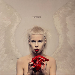 Die Antwoord Ten$ion RED AND WHITE SPLATTER VINYL LP
