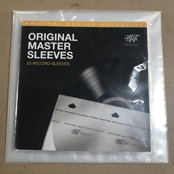 50 MOFI Mobile Fidelity Original Master Inner Sleeves + 50 Quality Outer Sleeves 