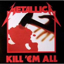 Metallica Kill 'Em All reissue VINYL LP