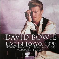 David Bowie Live At Tokyo Dome 1990, May 16th vinyl 2 LP