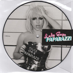 Lady Gaga Paparazzi LP version / Yuksek Remix UK 7" vinyl picture disc NEW                  