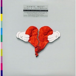 Kanye West 808'S & Heartbreak reissue vinyl 2 LP + CD gatefold DINGED/CREASED SLEEVE