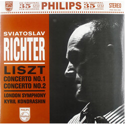 F. Liszt Piano Concertos Nos. 1 & 2 Sviatoslav Richter & The London Symphony Orch vinyl LP