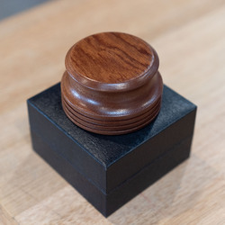 High Quality WOOD Turntable Stabiliser Vinyl Record Clamp Weight 350gm Puck