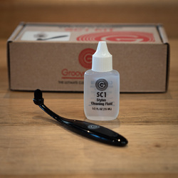 Groovewasher Stylus Cleaning Kit brush fluid turntable cleaning kit