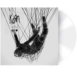 Korn The Nothing limited WHITE vinyl LP embossed cover