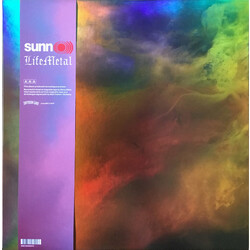 Sunn O))) Life Metal DELUXE PURPLE vinyl 2 LP holographic cover NEW                         