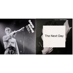 David Bowie Welcome To The Blackout / The Next Day vinyl 2 x LP bundle