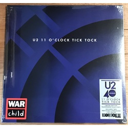 U2 11 O'Clock Tick Tock UK issue RSD 2020 BLUE vinyl 12" gatefold sleeve