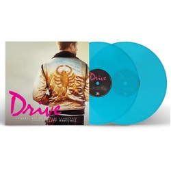 Cliff Martinez Drive soundtrack 2021 limited CURACAO BLUE vinyl 2 LP gatefold