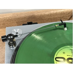 Anti-Static Goat Hair Vinyl LP Record Cleaning Arm inc Stylus Brush Removes Dust NEW boxed             