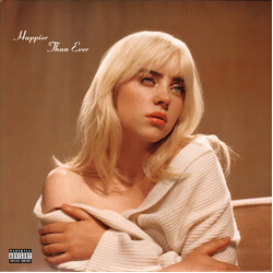 Billie Eilish Happier Than Ever Indie EXCLUSIVE BROWN vinyl 2 LP