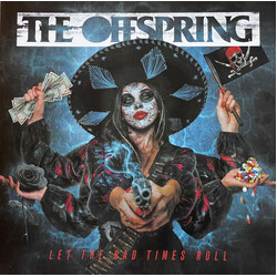 The Offspring Let The Bad Times Roll Limited Sky Blue Vinyl LP gatefold w/ Signed Insert