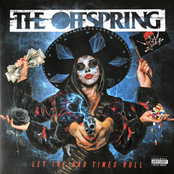 The Offspring Let The Bad Times Roll Limited Sea Blue Vinyl LP w/ signed insert