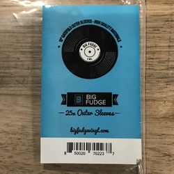 Accessory Big Fudge 12 Outer Sleeves 25 Pack vinyl 12"