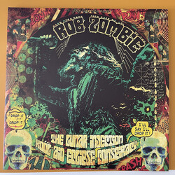 Rob Zombie The Lunar Injection Kool Aid Eclipse Conspiracy Yellow / Green Splatter vinyl LP
