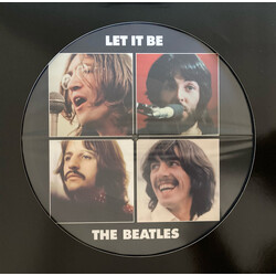 The Beatles Let It Be Stereo Mix vinyl LP picture disc