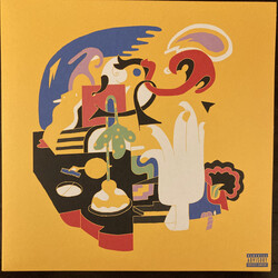 Mac Miller Faces Indie exclusive Yellow vinyl 3 LP CREASED SLEEVE