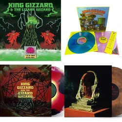 King Gizzard & The Lizard Wizard I'm In Your Mind Fuzz / Paper Mache Dream Balloon / Nonagon Infinity / Infest The Rat's Nest 4 Vinyl LP Bundle