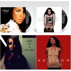 Aaliyah Aaliyah / I Care 4 U / One In A Million / Ultimate vinyl 9 LP BUNDLE
