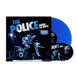The Police Around The World limited edition 180gm BLUE vinyl LP +DVD