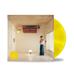 Harry Styles Harrys House 180gm TRANSLUCENT YELLOW vinyl LP +12p booklet