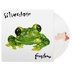 Silverchair Frogstomp MOV #d CRYSTAL CLEAR vinyl 2 LP + frog printed D-side