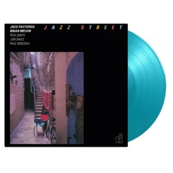 Jaco Pastorius & Brian Melvin Jazz Street MOV ltd #d 180gm TURQUOISE vinyl LP