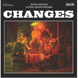 King Gizzard And The Lizard Wizard Changes AU EXCLUSIVE TANGO WHITE vinyl LP