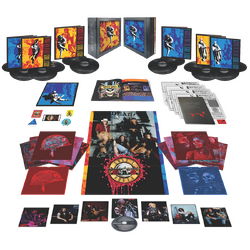 Guns N' Roses Use Your Illusion I & II Super Deluxe Vinyl 12 LP Box Set +  7CD / Blu-Ray Box Sets BUNDLE