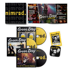 Green Day Nimrod 25th anniversary deluxe 3CD set