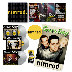 Green Day Nimrod 25th anniversary super deluxe SILVER vinyl 5 LP Box Set