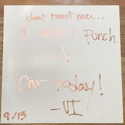 Vic Spencer Impact Test Pressing vinyl LP Test Pressing