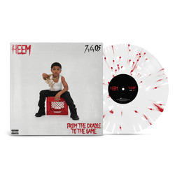 Heem From The Cradle To The Grave WHITE RED vinyl LP