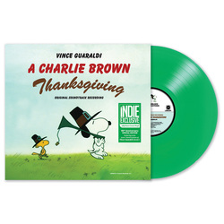 Vince Guaraldi Quintet A Charlie Brown Thanksgiving LIMITED JELLY BEAN GREEN VINYL LP