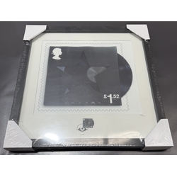 David Bowie Blackstar Royal Mail 2017 limited edition Framed Artwork Stamp