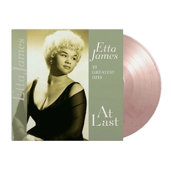 Etta James At Last! WHITE & RED MARBLED VINYL LP