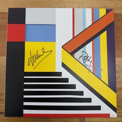 Orchestral Manoeuvres In The Dark Bauhaus Staircase UN-NUMBERED FIRST EDITION YELLOW VINYL LP SIGNED NEW