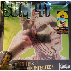 Sum 41 Does This Look Infected RSD BF 180gm ORANGE GREEN SPECS Vinyl LP