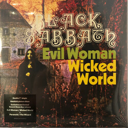 Black Sabbath Evil Woman / Wicked World / Paranoid / The Wizard Vinyl