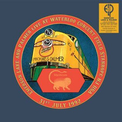 Emerson, Lake & Palmer Live At Waterloo Concert Field Stanhope NJ USA 31st July 1992 Vinyl LP