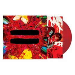 Ed Sheeran Equals RED TRANSLUCENT vinyl LP DINGED/CREASED SLEEVE